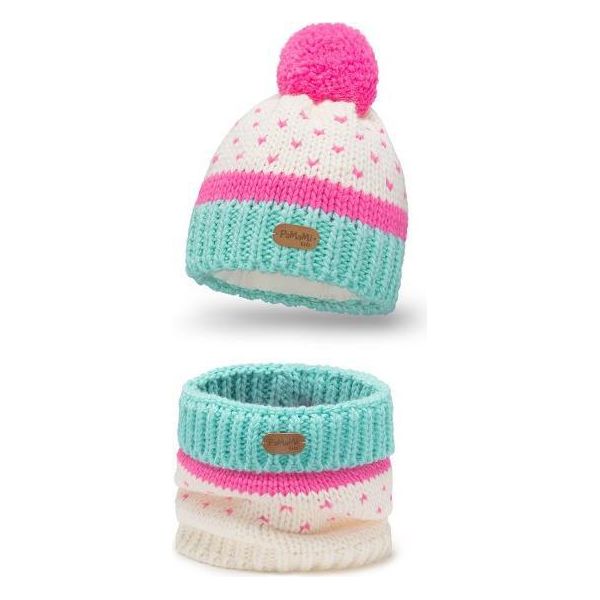 Pamami Set Invernale Per Bambini Odongoh Rosa Taglia Unica-image
