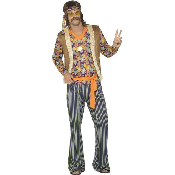 Smiffys - Set Di Costumi Da Cantante Anni '60 Per Uomo SM1838 (Xl Regular) (Colorato)-image