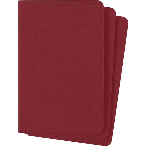 Moleskine 9788862930970 Moleskine Taccuino Cahier, P/A6, Vuoto, Cartone, Rosso-image