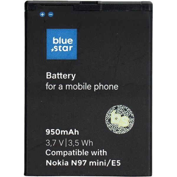 Bluestar Ricaricabile Telefono Batteria Sostituzione Nokia N97 Mini E5 N8 950 Mah Li-Ion BL-4D-image