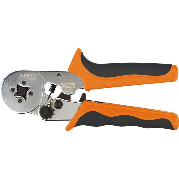 Neo Tools Pinza Per Crimpare Manicotti Terminali, Diametro Manicotto: 0,25 - 6 Mm2-image
