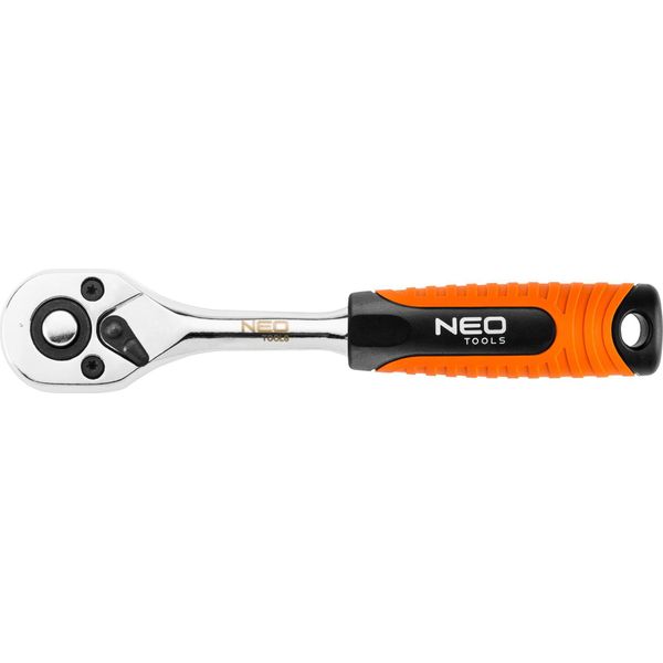 Neo Tools Cricchetto Diritto 1/4", 150 Mm, 45T"-image