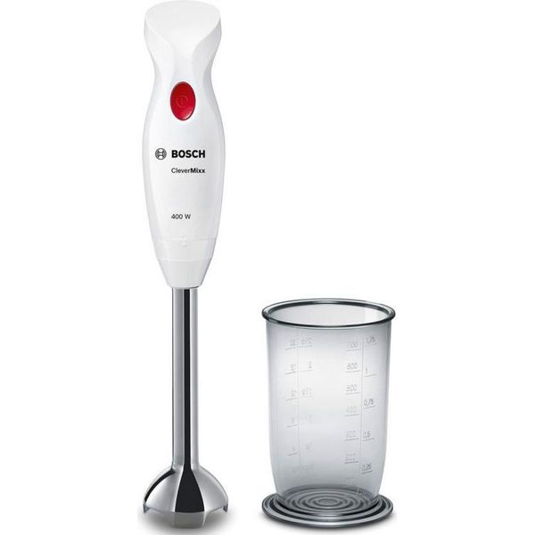 Bosch MSM24100 Frullatore A Immersione Clevermixx 400 W Bianco, Rosso-image