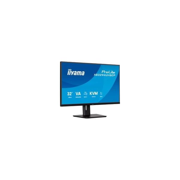 Prolite XB3294UHSCP-B1, Led-Monitor 80 Cm (31.5 Zoll), Schwarz (Matt), Ultrahd/4K, Va, Hdmi, Dp, USB-C, Usb-Hub-image