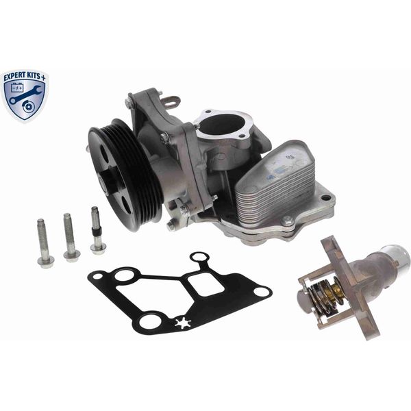 Vemo V40-60-2129-1 Radiatore Dell'olio Motore Per Opel Corsa E Hatchback (X15) Astra K Sports Tourer (B16) Mokka / Mokka X (J13) Adam (M13) Astra K Hatchback-image