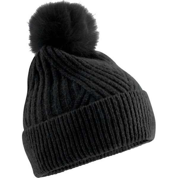 Beechfield - Berretto "Snow Luxe"" Da Donna PC7877 (Taglia Unica) (Nero)"-image