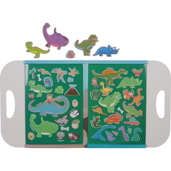 Libro Magnetico Della Tribù Delle Tigri - Dinosauro Magnetico Playset Avventura-image