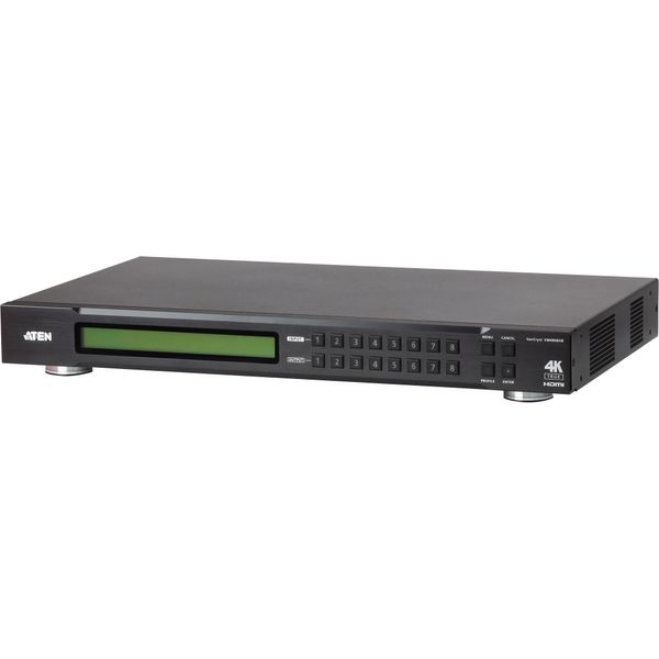 Aten VM0808HB Commutatore A Matrice Video Hdmi 8X8, True 4K, Uhd-image