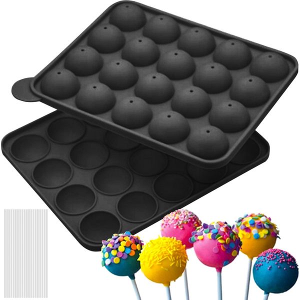 Stampo Per Cake Pop In Silicone Per Lecca-Lecca Resistente Al Calore 21808-image