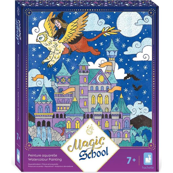 Janod Magic School - Set Di Colori Ad Acquerello Per Bambini - Pittura Creativa-image