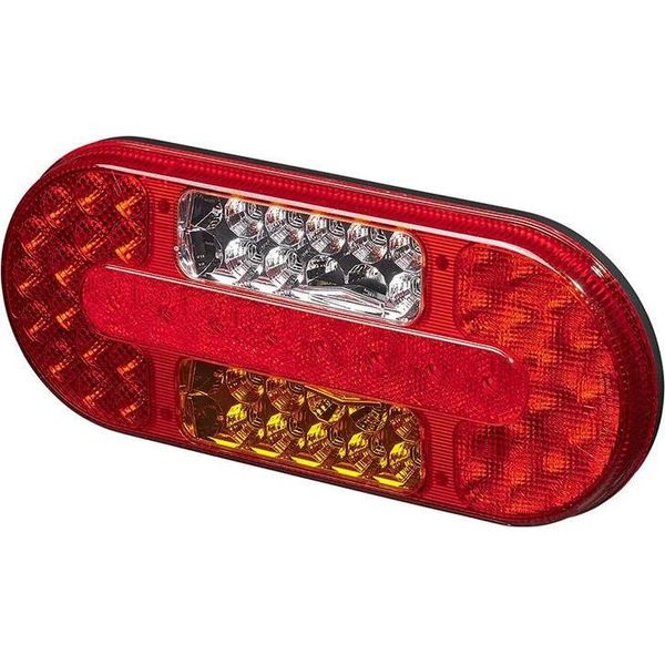 Fanale Posteriore 6 Funzioni 323X134Mm 54LED Destro-image