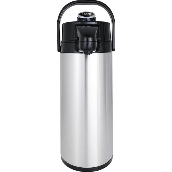 Caraffa Con Pompa Isolata In Acciaio Inox, Capacità: 2,2 Litri-image