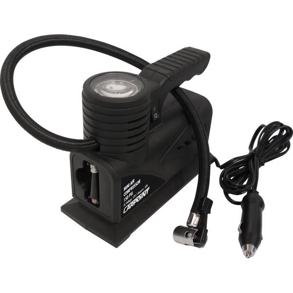 Compressore D'aria Compatto 12 Volt 10 Bar Nero-image