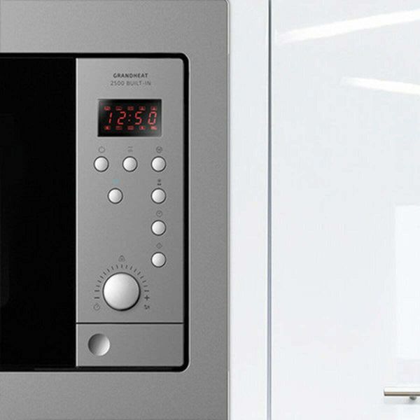 Cecotec Microonde Da Incasso Con Piastra Grandheat 2500 Built-In Acciaio Nero-image