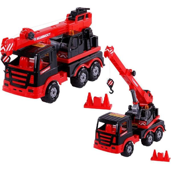 Camion Gru Van Der Meulen Mammoet Xl Veicolo Giocattolo Rosso Nero-image
