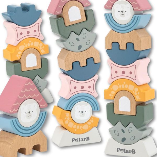 Torre Di Puzzle In Legno Viga Polarb-image