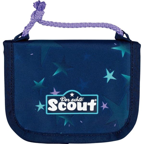 Scout Borsello Da Collo Portafoglio Brustbeutel Pretty Star Blu Scuro-image