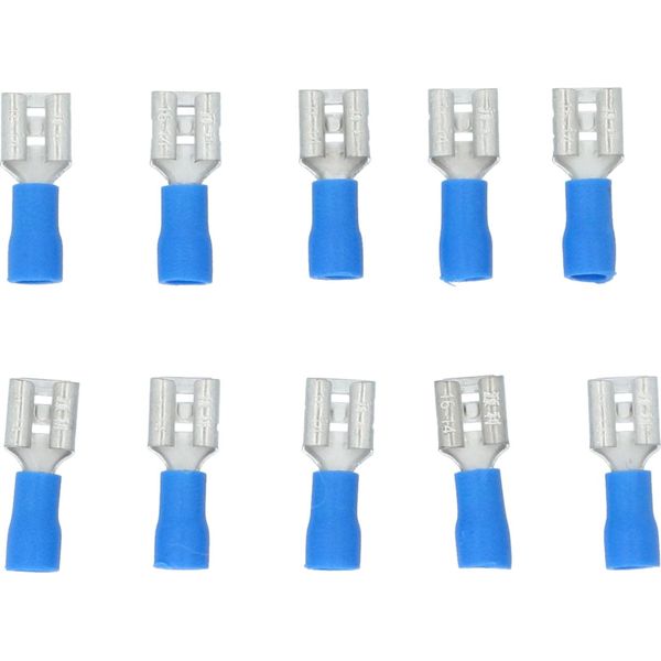 Carpoint Manicotto A Spina Piatta 542 Blu 6,3X0,8 Mm 10 Pezzi-image