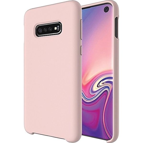 Custodia In Silicone Beline Samsung S20 Ultra Rosa/Oro/Orose Gold-image