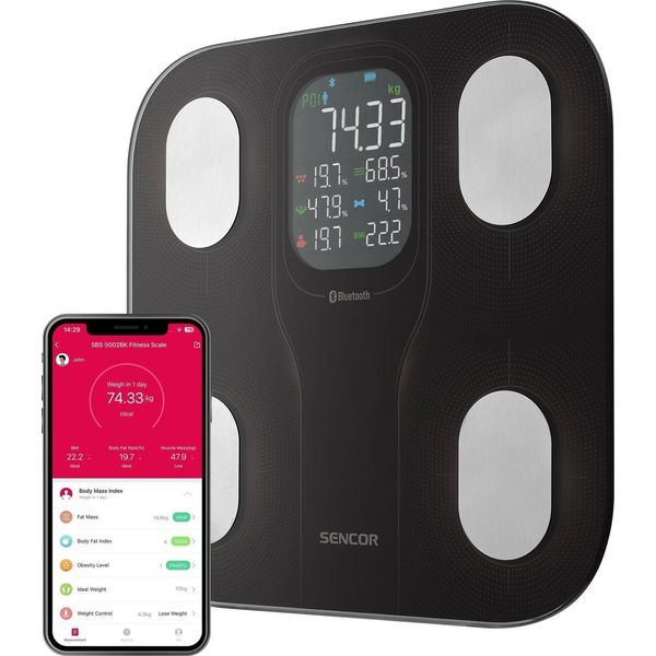 Bilancia Pesapersone Sencor Sbs 9002BK-image