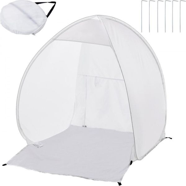 Cabina Di Verniciatura Fai Da Te Per La Verniciatura A Spruzzo - Tenda Di Protezione Per Verniciatura A Spruzzo Pop-Up In Bianco - Tenda Di Protezione Per Verniciatura A Spruzzo Portatile - Cabina Di Verniciatura Per Mobili-image