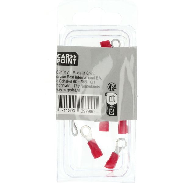 Carpoint Anello Capocorda 535 Rosso M4 10 Pezzi-image