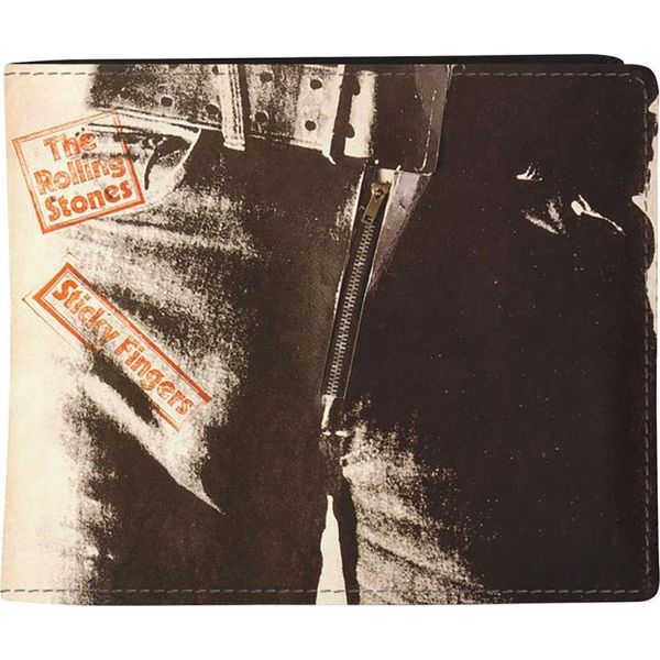 The Rolling Stones - Portafoglio "Sticky Fingers"" RO14821 (Taglia Unica) (Nero)"-image