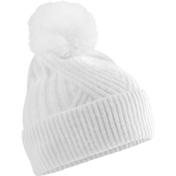 Beechfield - Berretto "Snow Luxe"" Da Donna PC7877 (Taglia Unica) (Bianco)"-image