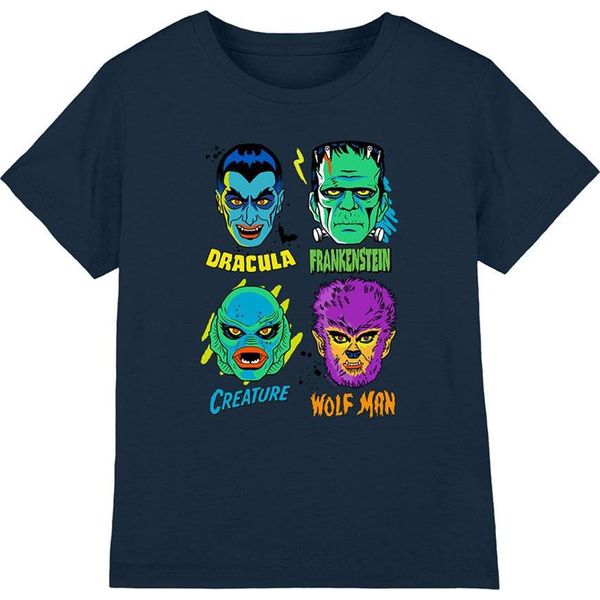 Universal Monsters - Maglietta Per Bambini TV25971 (116) (Navy)-image