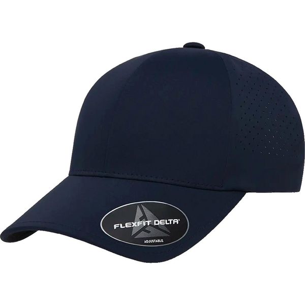 Flexfit - Cappellino Da Baseball "Delta"" Per Uomo/Donna Unisex, Snapback RW10856 (Taglia Unica) (Navy)"-image
