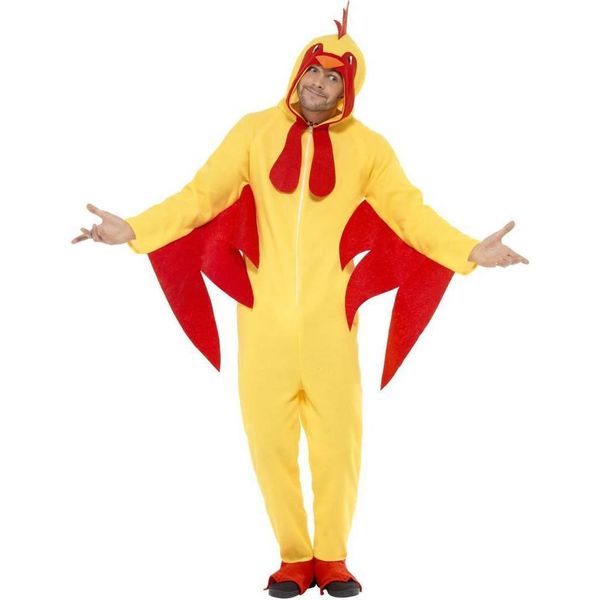 Smiffys - Costume - Uomo/Ladies Unisex SM2748 (M) (Giallo/Rosso)-image