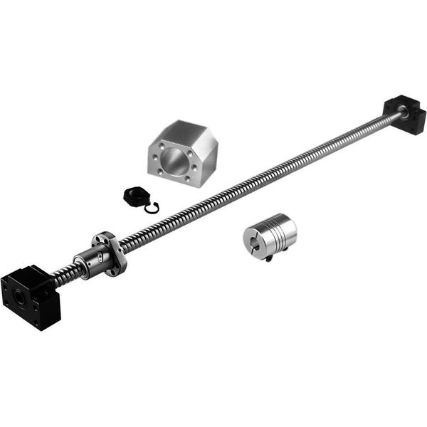 Vite A Ricircolo Di Sfere, Elevata Capacità Di Carico, Classe Di Precisione C7, 1050 Mm, SFU1605 Kit-image