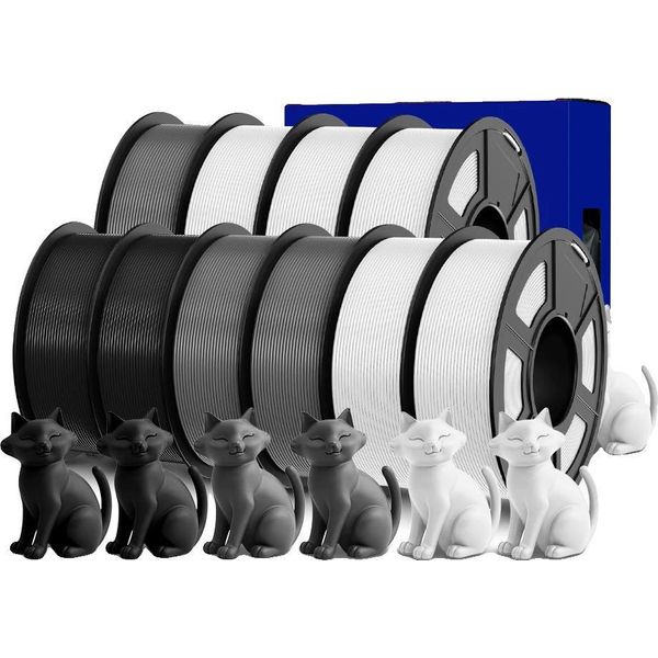 Filamento Per Stampante 3D, Materiale Petg, Elevata Tenacità, Petg 5BK3GY2WT-image