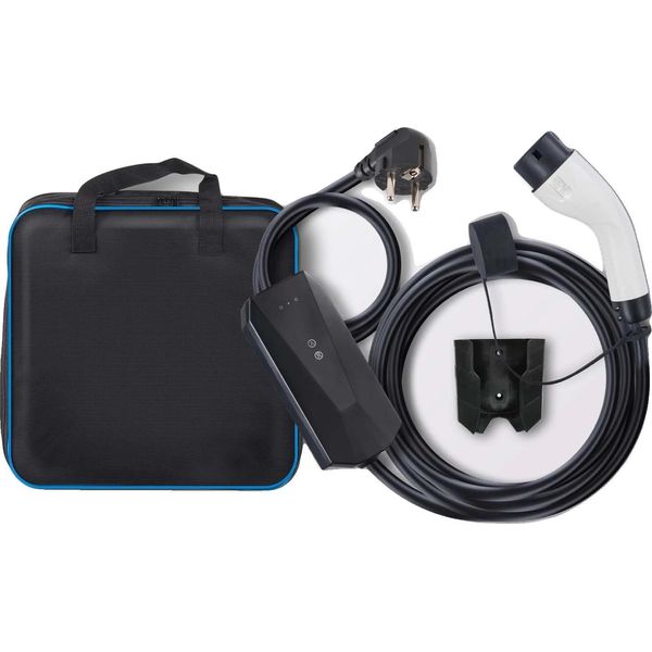 Caricabatterie Portatile Per Veicoli Elettrici, Cavo Da 7,6 M, Controllo Intelligente Tramite App, Senza Schermo 3,68 Kw-image