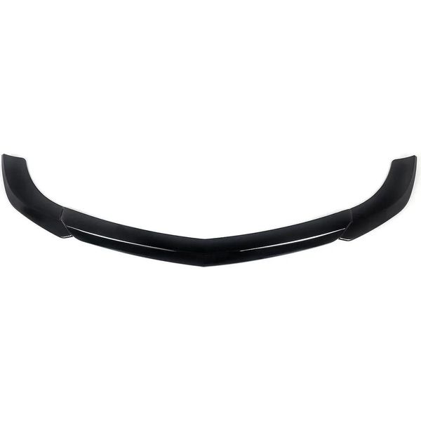 Splitter Paraurti Anteriore, Facile Installazione, Struttura Robusta, Nero Lucido-image