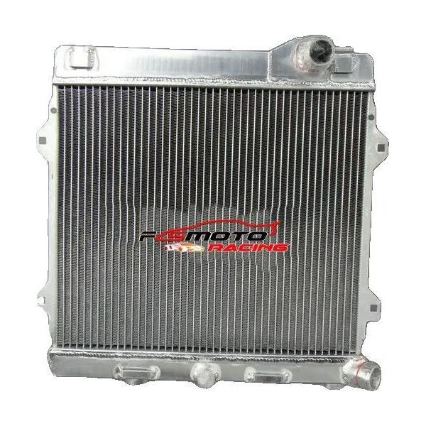 Radiatore Da Corsa, Materiale In Alluminio, Compatibilità Con I Veicoli Ad Alte Prestazioni E30 23L, Prestazioni Di Raffreddamento Migliorate, Struttura Leggera, Montaggio Preciso-image