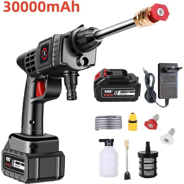 Macchina Per La Pulizia Dell'auto, Potente 200W, Alta Pressione 50Bar, 30000Mah-image