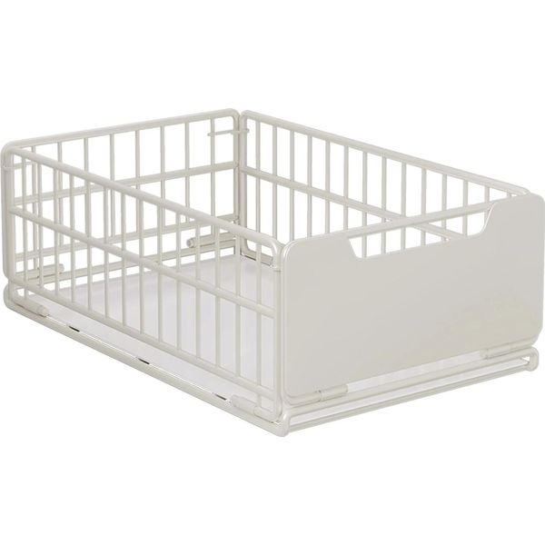 Organizzatore Per Armadi Estensibili, Struttura Robusta, Facile Installazione, Bianco, Larghezza 25 Cm-image