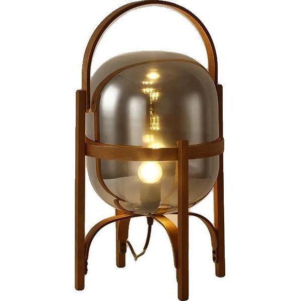 Lampada Da Terra, Design Art DéCo, Led Ad Alta Efficienza Energetica, Grande C, Spina Ue-image
