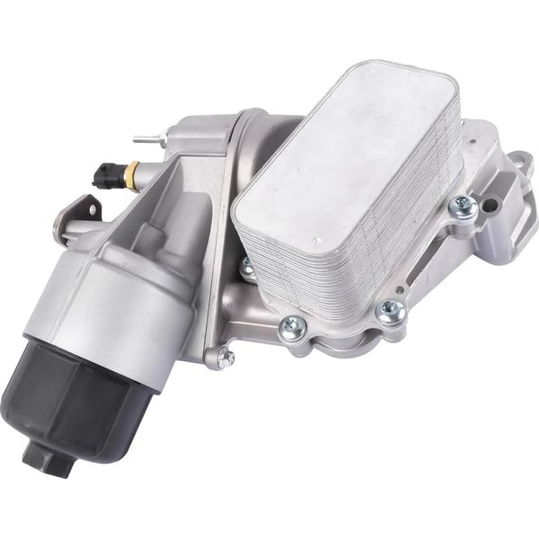 Alloggiamento Del Filtro Del Radiatore Dell'olio, Adatto A Jeep Grand Cherokee 2014-2019, Dimensioni 12,5 Cm X 10,5 Cm X 5 Cm, Materiale Plastico Resistente, Standard Di Qualità Oem, Prestazioni Ad Alta Pressione-image