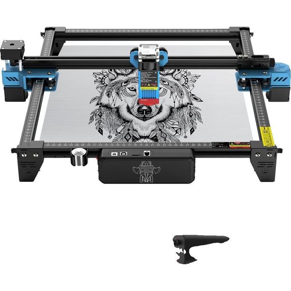 Macchina Laser Cnc, Controllo Wifi, Compatibilità Con Diversi Materiali, Pacchetto 5, 80W TTS-10 Pro, Spina Ue-image