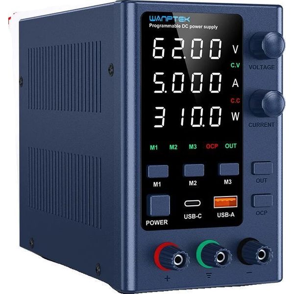 Alimentatore Da Laboratorio, Tensione Di Uscita Regolabile, Caratteristiche Di Sicurezza, 62V 5A EPS6205-image