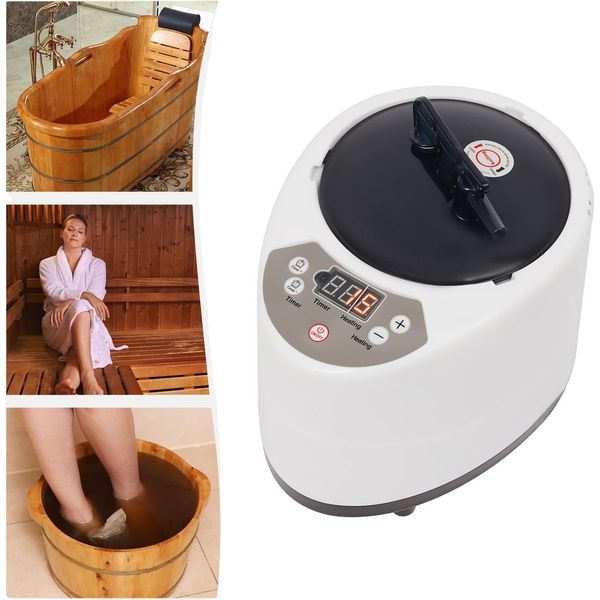 Generatore Di Vapore Per Sauna Domestica, Potenza 1000W, Capacità 3L, Tensione 220V, Telecomando, Design Moderno-image