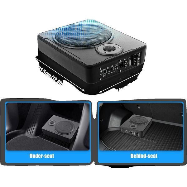 Subwoofer Attivo, 200 W Di Potenza, 300 W Di Potenza Massima, Diametro Altoparlante Di 20 Cm, Gamma Di Frequenza 30-100 Hz-image
