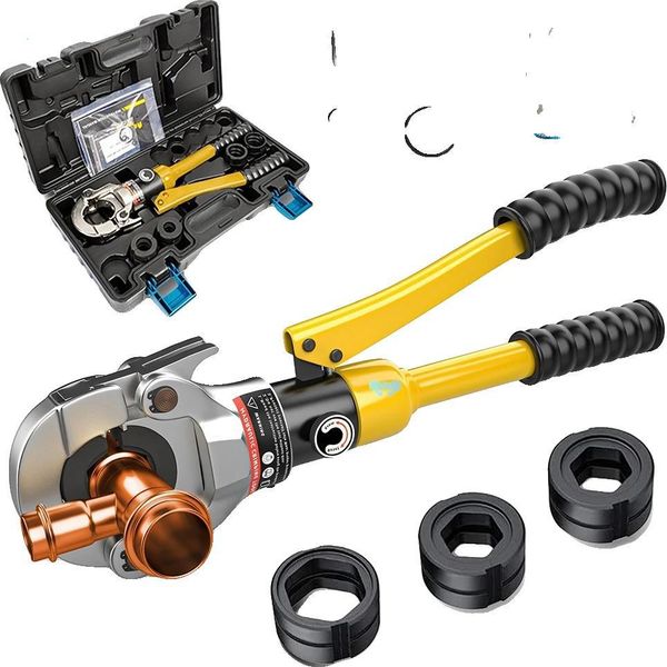 Pinza A Crimpare Idraulica, Testa Rotante A 360°, Compatibile Con Tubi Pex, 6MM / 20MM / 25MM / 32MM-image