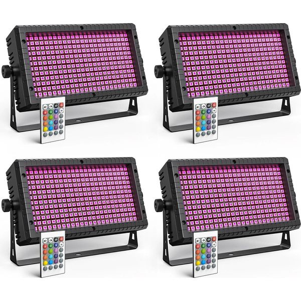 Luce Wallwasher, Controllo Dmx, Led Rgb, Zq06138-4Pcs, Spina Ue-image