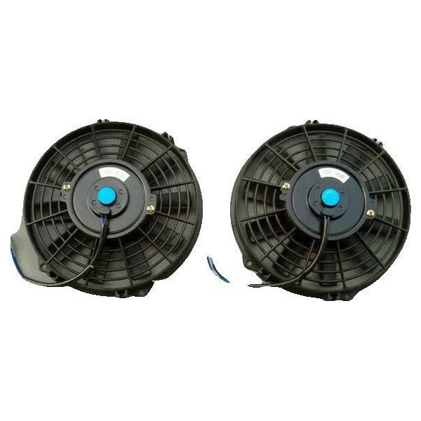 Radiatore, Struttura In Alluminio, Compatibile Con Pontiac Fiero, Radiatore E 2 Ventole-image