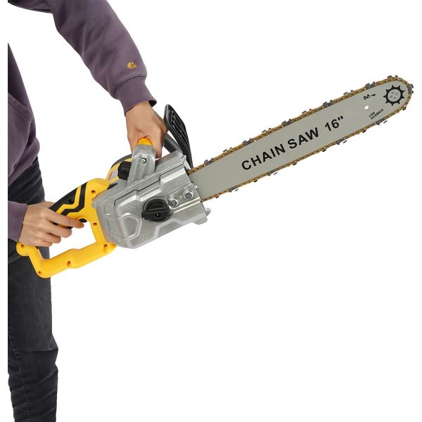 Motosega Elettrica, Potenza 2000W, Velocità 800 Giri/Min, Lunghezza Barra 40,64 Cm, Lunghezza Catena 40,64 Cm, Peso 5,3 Kg-image