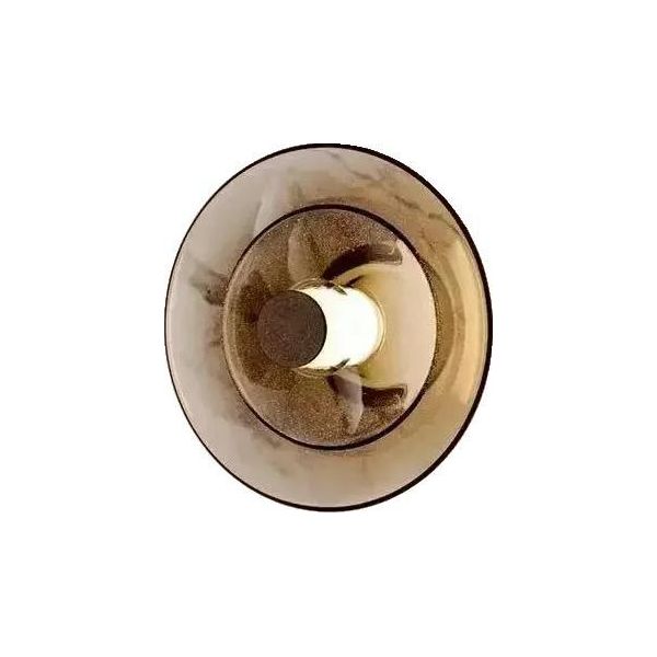 Applique, Design Moderno, Paralume In Vetro, E-23Cm-A, Luce Calda-image