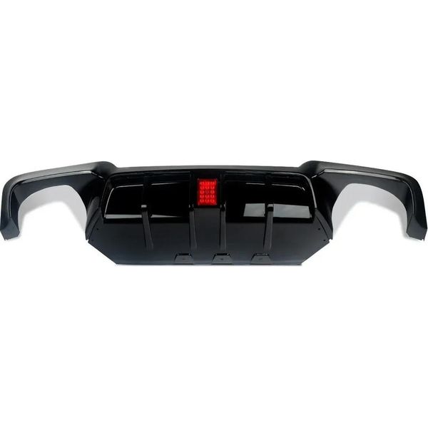 Diffusore Posteriore, Compatibile Con I Modelli M Sport, Plastica Abs Resistente, Nero Lucido-image